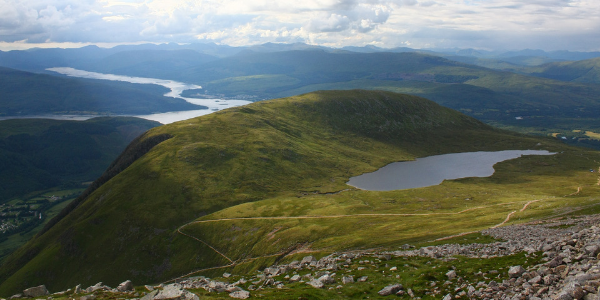 Half-Way lake on ben nevis route